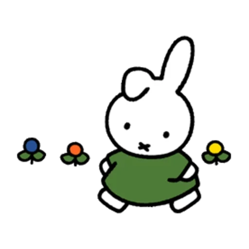 a toy, miffy rabbit, nijntje rabbit, rabbit drawing, rabbit miffenha