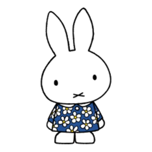 rabbit, white rabbits, rabbit drawing, blue rabbit, rabbit miffenha