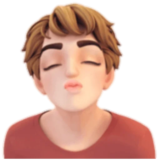 karakter, anime emoji, wenn ihr name andrey ist, charakterillustration, yinxuan dezarmenien arts