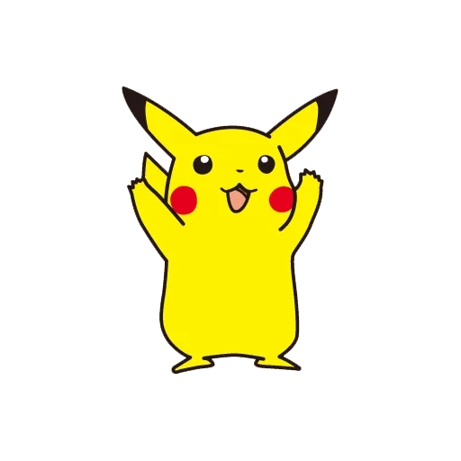 pikachu, icono de picachu, pikachu pokémon, pikachu bailando, pikachu el efecto de mandel