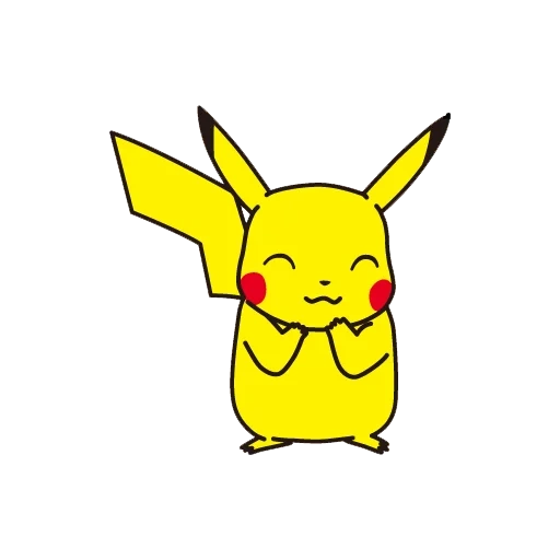 pikachu, pikachu deb, pikachu est vivant, icône picachu