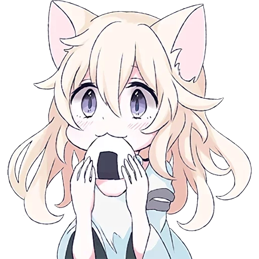 тянки, cat girl, аниме amino, white cat osu, white cat girl