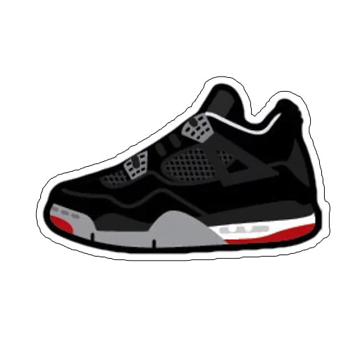 air jordan, zapatos jordan, air jordan 4 retro, nike air jordan 4 retro, air jordan 4 retro negro rojo