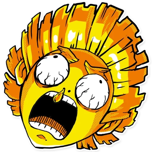 animation, angry sun, the evil sun, funny animation, lion dandelion