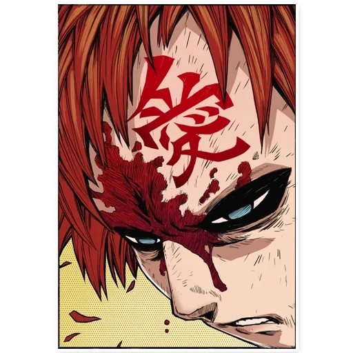 haia, kazekai hara, naruto gaara shukaku, referência de gaara à história da costa