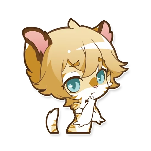 anime, chibi lindo, gatos chibi, personajes de anime, lindos dibujos de chibi