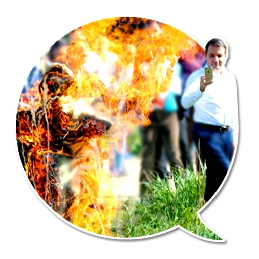 fire, nature, people, male, natural elements of the earth