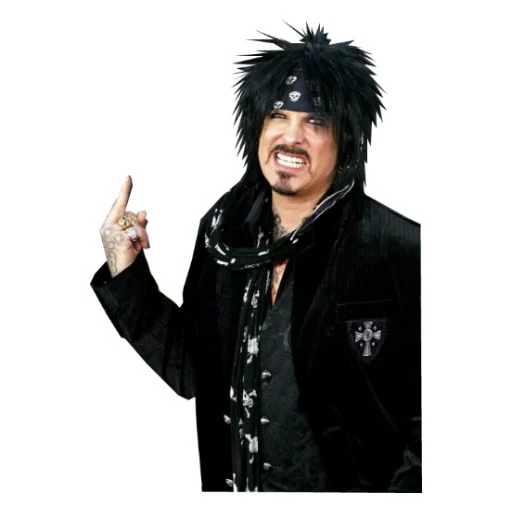 никки сикс, nikki sixx, прозрачный фон