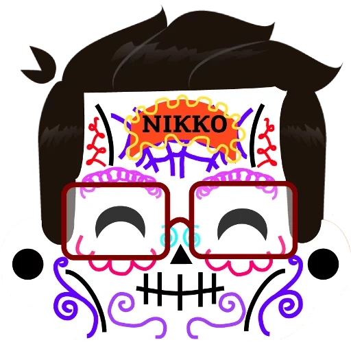 imagen, kalaver cráneo, cráneo mexicano, calavera mexicana kalak, calavera mexicana de palo