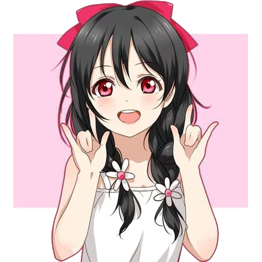 yazava, nico yazava, anime fofo, anime kawai, nico yazava kawai