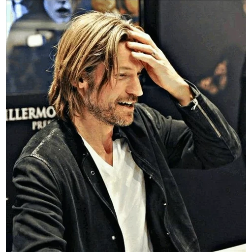 men's hair, josh holloway, sam tronde espan, nicola coster-waldau, nicola coster-waldau has long hair