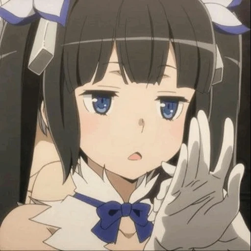 hestia, danmachi, anime de hestia, danmachi hestia, je vais au donjon