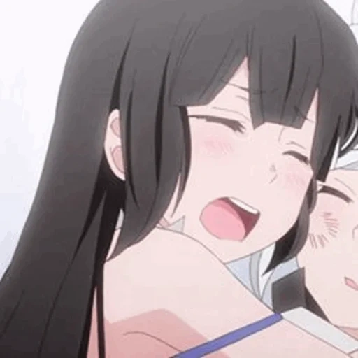 anime, yuri anime, anime cute, anime is paired, dunmachi anime bell