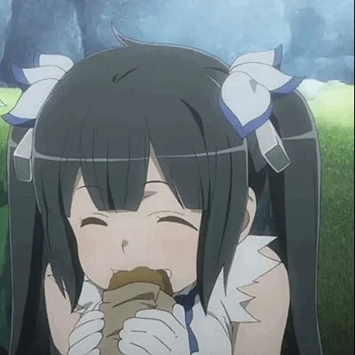 hestia, danmachi, anime de hestia, harem de danmachibel, je te rencontrerai dans le donjon