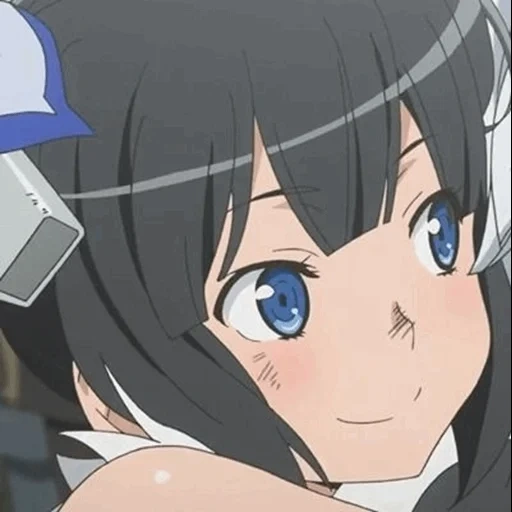 anime, hestia, danmachi, anime di hestia, arte anime di hestia bell