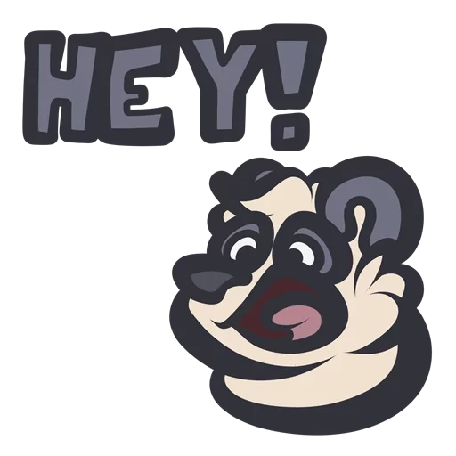 panda, funny, clown icon