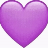 сердце сиреневое, фиолетовое сердце, фиолетовое сердечко, смайлик фиолетовое сердце, анимированное фиолетовое сердце