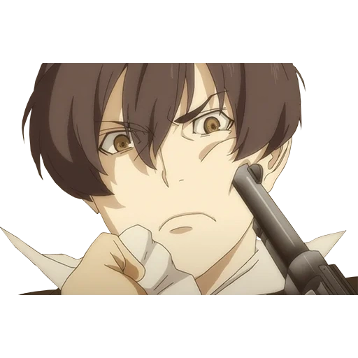 dazai, anime, dazai nyasha, anime 91 days, anime characters