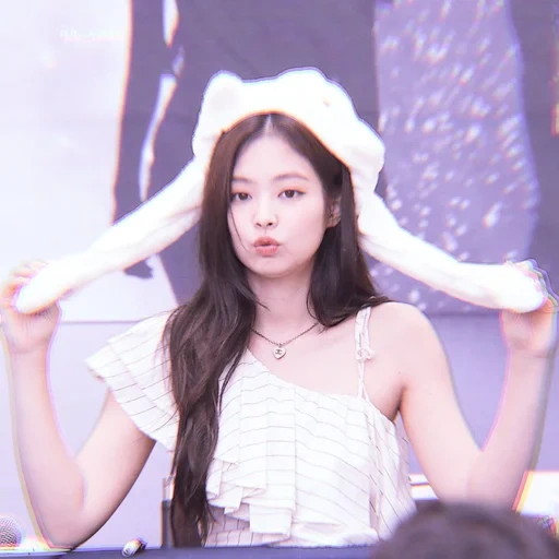 jennie, téléphone, rose noir, jenny kim, jennie blackpink