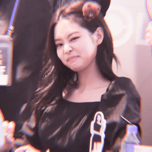 asiático, jennie, pó preto, jenny king, blackpink jennie