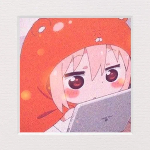 umaru, anime ideen, anime süß, umaru 100x100, anime charaktere