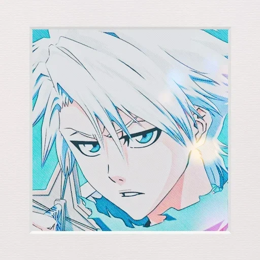 toshiro bulic, toshiro rusé, personnages d'anime, blich toshiro hitsugaya, animé par juniro jigani