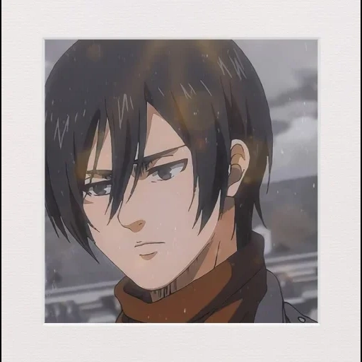 anime, mikasa, mikasa eren, mikasa 4 saison, anime charaktere