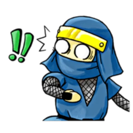 ninja, ninja, personnage, iphone ninjeo, maskot ninja