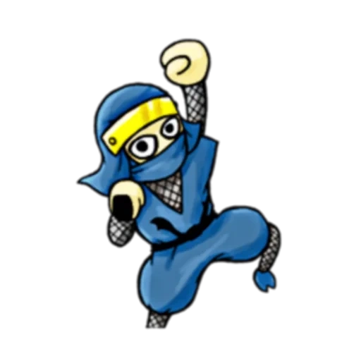 ninja jump, ninja biru, maskot ninja, pahlawan ninja, lego ninja hero