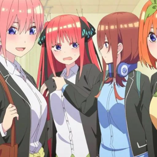 gotoubun, gotoubuno no hanayome, geh tubun no hanayome, quintessenzige quintuplets, fünf bräute gotouobun no hanayome