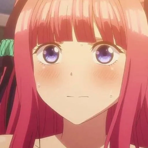 animação go, animação neko, nakano nino, personagem de anime, toubun no hanayome