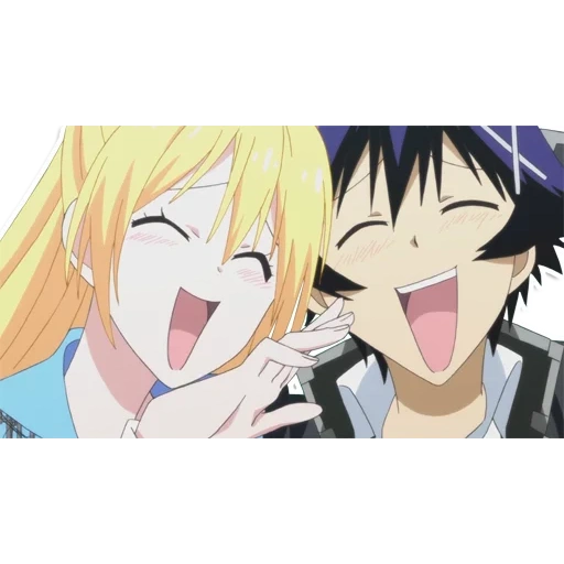 nisekoi, süßer anime, anime nisekoi, anime vortäuschen liebe, tun sie so als ob die liebe am ende endete