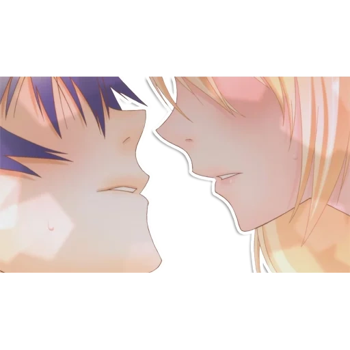 anime, parejas de anime, clip de anime, beso de anime, mock love 2 temporada beso