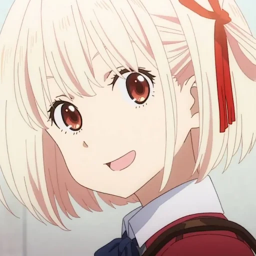 anime, serie anime, lycoris recoil, personaggio di anime, chisato lycoris recoil