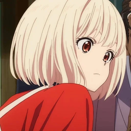 anime, serie anime, personaggio di anime, anime di amaryllis recoil, chisato lycoris recoil