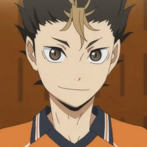 nishino, omega nishino, le sourire de xiyangyang, anime volleyball nishino, nishino volleyball