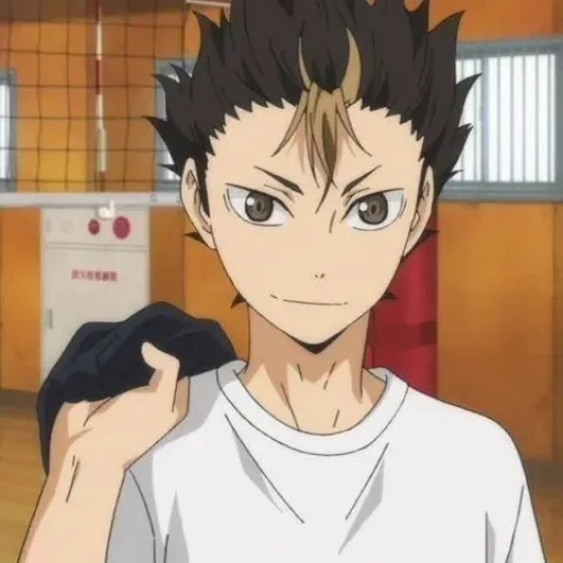 nishino, nishino hiroshi, nishino facies, west field volleyball, anime volleyball nishino