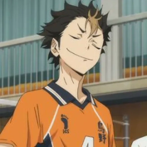 haikyuu, anime volleyball nishinoi, screenshot di nishinoy volleyball, personaggi di pallavolo anime, pallavolo anime nishino colpi