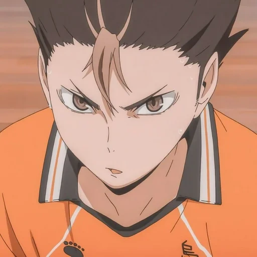 nishinoy, yuu nishinoi, anime di pallavolo, pallavolo haikyuu, screenshot di nishinoy volleyball