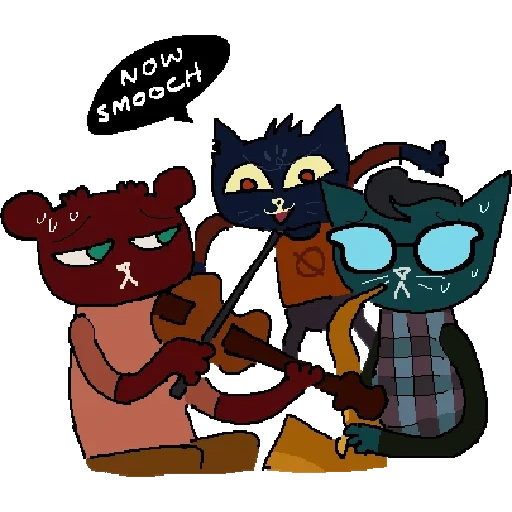 nitw, night in the woods, noite de woods, noite de woodsham, wood night may usa guitarra