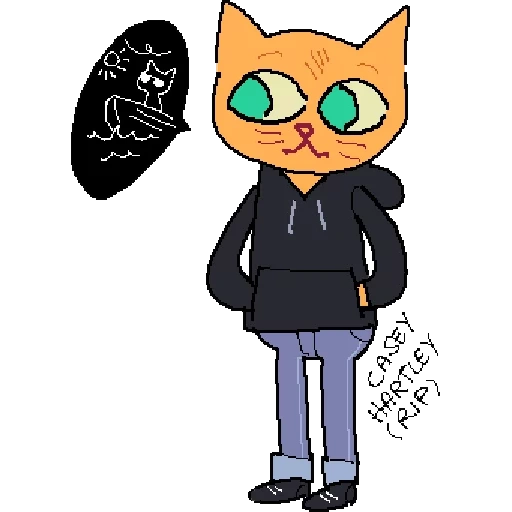 nitw may, nitw casey, night in the woods cat, night in the woods casey, casey hartley night in the woods