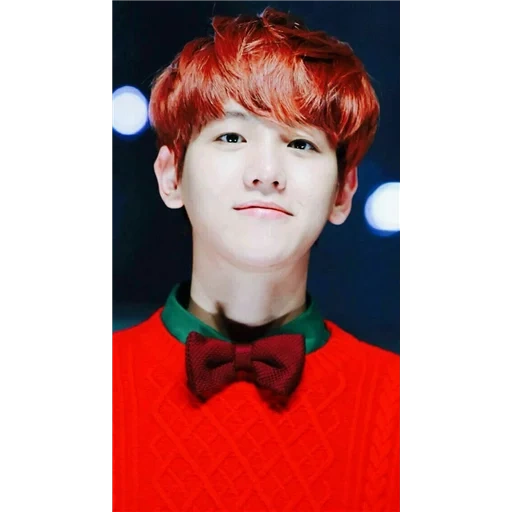 asiatiques, exo baekhyun, baixing exo smile, exo chanyeol red, byun baekhyun/park chanyeol