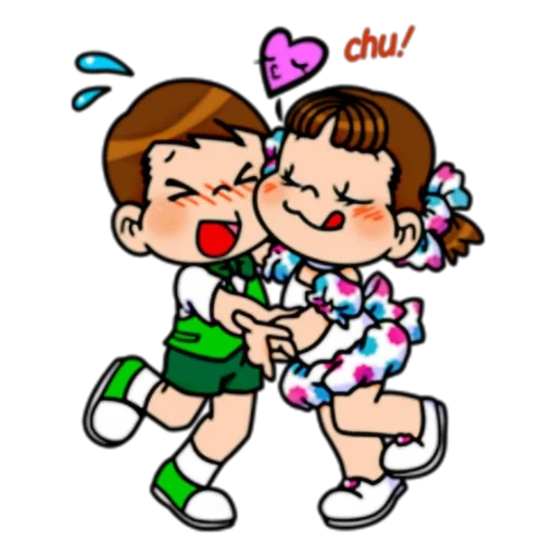 clipart, drawings of steam, the couple is love, drawings of couples, cartoon in love couples