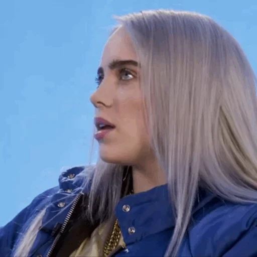 young woman, billy ailish, billie eilish, billy ailish smiles, billy ailish blonde