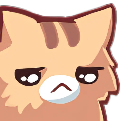 neko, emote, gato de expresión