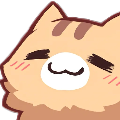 emote, catos, big_neko, gato de expressão