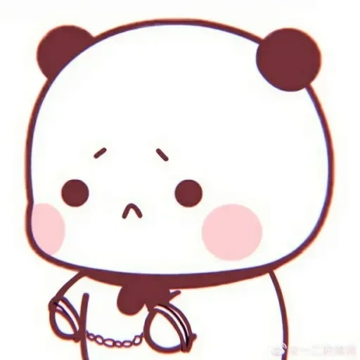 disegni carini, disegni carini di chibi, bel disegni di panda, i cari disegni sono carini