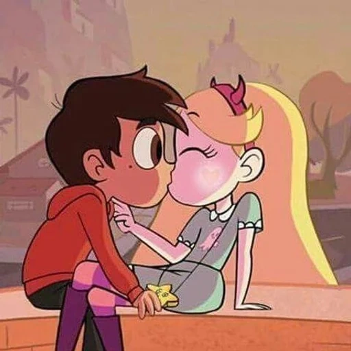 marco star, star vs the force, tom star contro le forze malvagie, star princess of evil power, star butterflya marco kiss