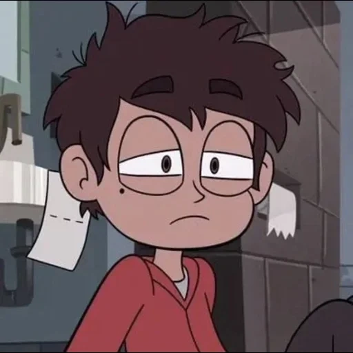 anime, marco, marco diaz, against the forces of evil, marco diaz is sad