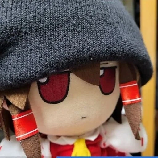animation, toys, after formo's head, formosa head queen doll, fumo touhou plushie reimu